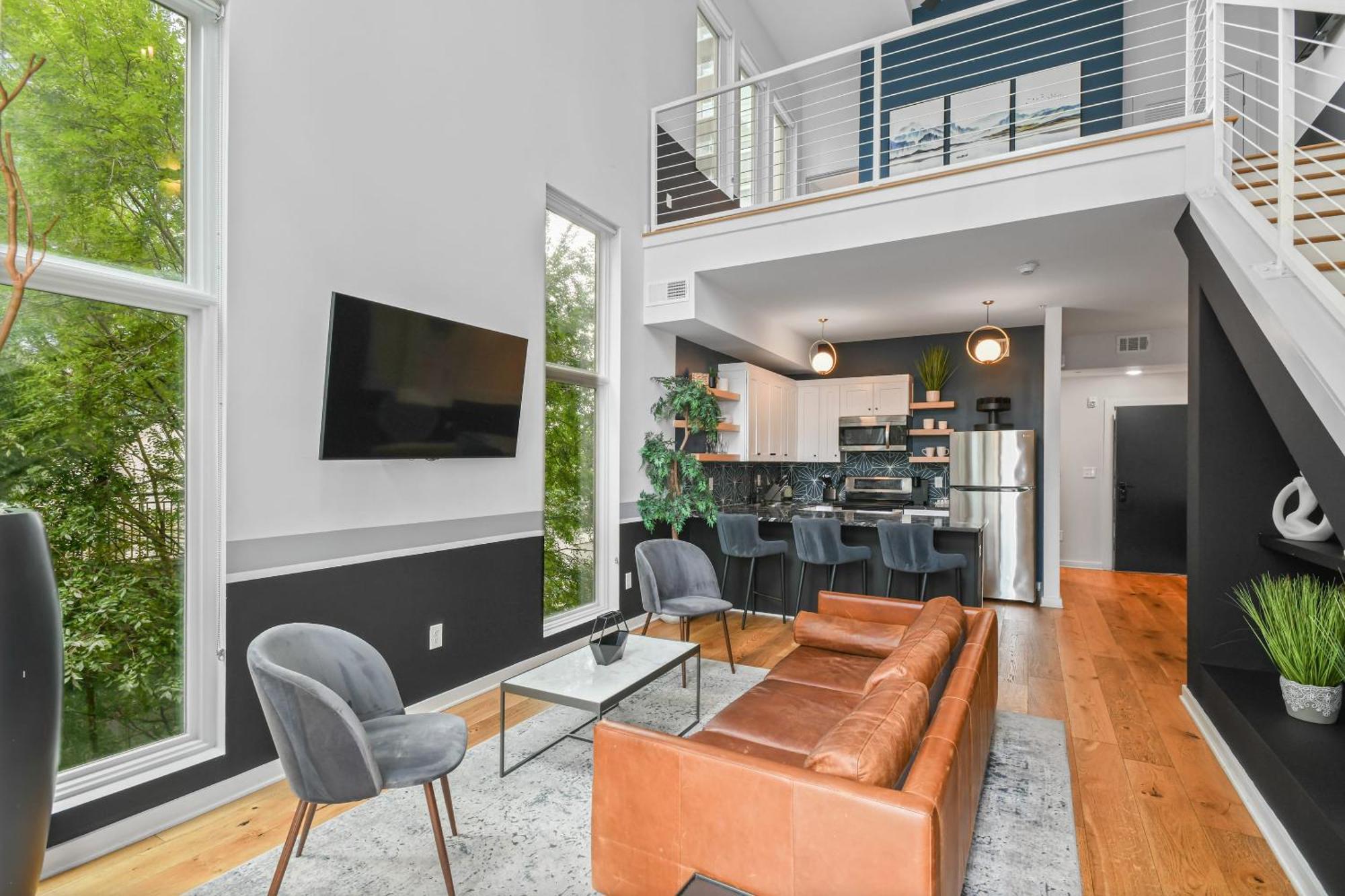 Appartement Stupendous Heart Of Piedmont Park Two Story Loft à Atlanta Extérieur photo